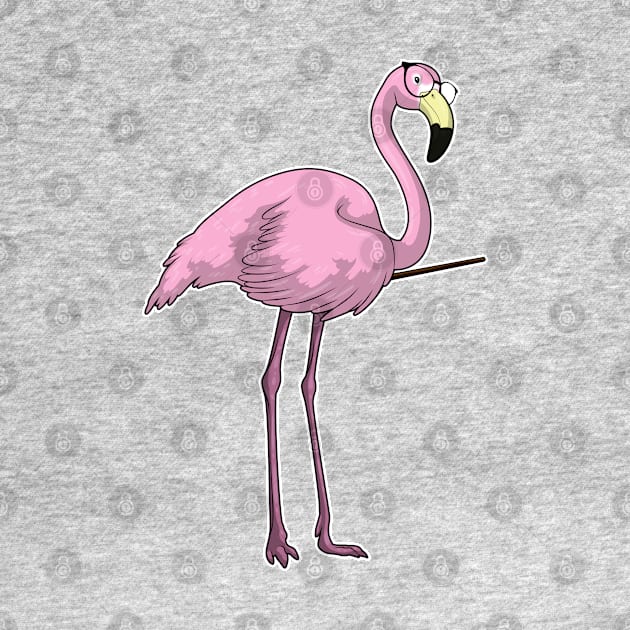 Flamingo Teacher Pointer by Markus Schnabel